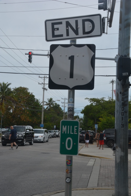 Highway 1 sign